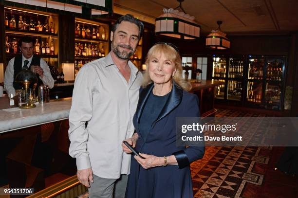 Cast members Nathaniel Parker and Susan Hampshire attend the press night after party for "An Ideal Husband" at the Smith & Wollensky on May 3, 2018...