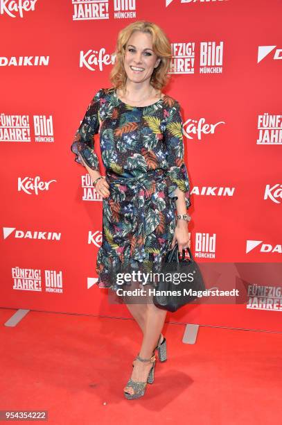 Christina Surer attends the BILD Muenchen Newspaper 50th anniversary party at MTTC IPHITOS on May 3, 2018 in Munich, Germany.