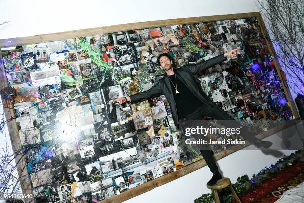 Actor Adrien Brody attends Art New York on May 3, 2018 at Pier 94 in New York City.