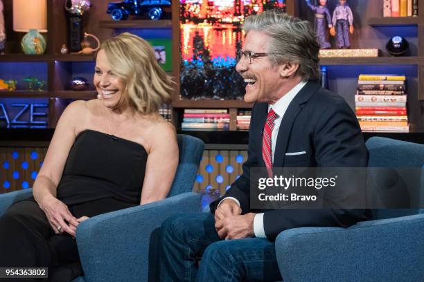 Pictured : Katie Couric and Geraldo Rivera --