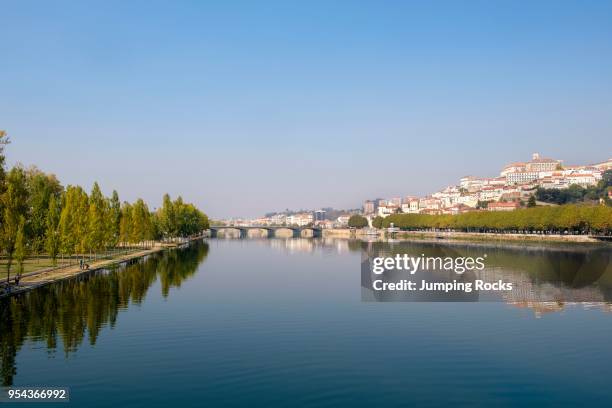 Mondego River and Coimbra with University of Coimbraon Hill, Centro Region, Portugal
