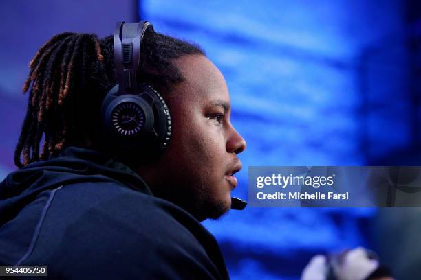 Dimez of Mavs Gaming against Heat Check Gaming during the NBA 2K League Tip Off Tournament on May 3, 2018 at Brooklyn Studios in Long Island City,...