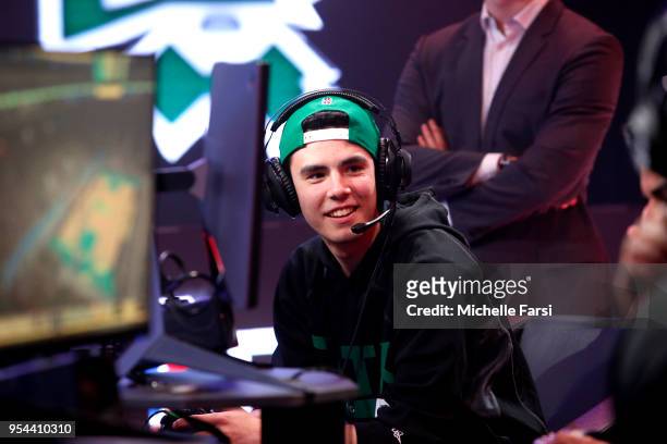 ProFusion Celtics Crossover Gaming against Grizz Gaming of during the NBA 2K League Tip Off Tournament on May 3, 2018 at Brooklyn Studios in Long...