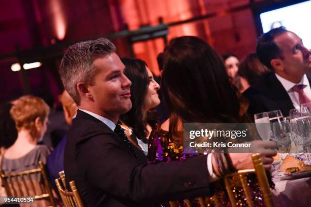 Realtor Ryan Serhant and Emilia Bechrakis attend the Project Sunshine's 15th Annual Benefit Celebration at Cipriani 42nd Street on May 3, 2018 in New...