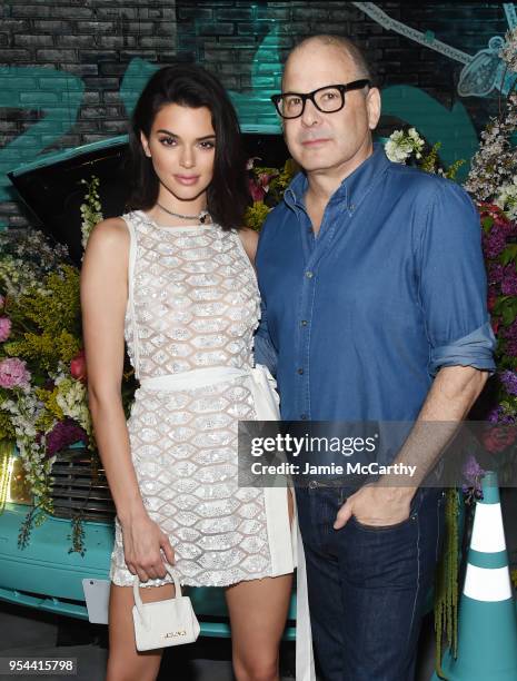 Kendall Jenner and Tiffany & Co. Chief Creative Officer Reed Krakoff attend the Tiffany & Co. Paper Flowers event and Believe In Dreams campaign...