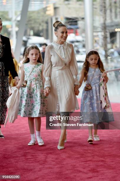 Marion Loretta Elwell Broderick, Sarah Jessica Parker, andTabitha Hodge Broderick attend New York City Ballet 2018 Spring Gala at Lincoln Center on...