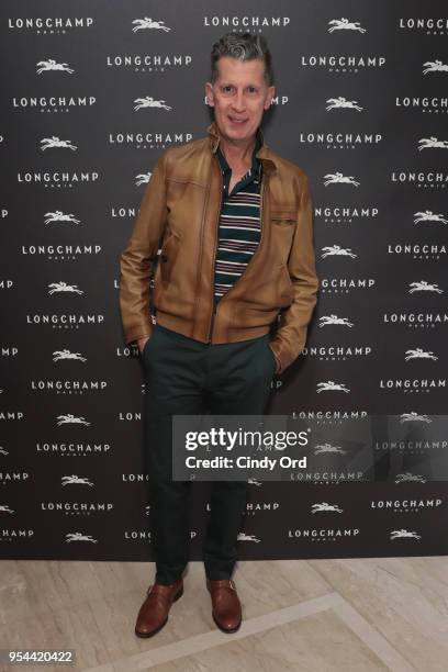 Magazine Editor in Chief Stefano Tonchi attends the opening of Longchamp Fifth Avenue Flagship at Longchamp on May 3, 2018 in New York City.