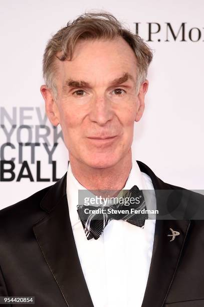 Bill Nye attends New York City Ballet 2018 Spring Gala at Lincoln Center on May 3, 2018 in New York City.