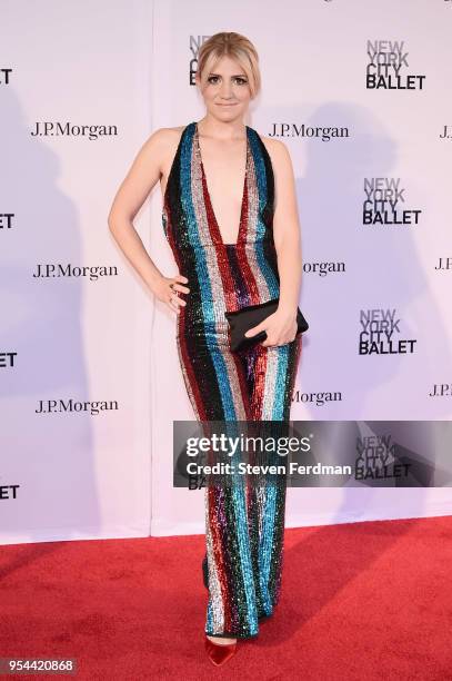 Annaleigh Ashford attends New York City Ballet 2018 Spring Gala at Lincoln Center on May 3, 2018 in New York City.