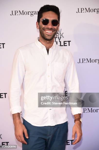 Nev Schulman attends New York City Ballet 2018 Spring Gala at Lincoln Center on May 3, 2018 in New York City.