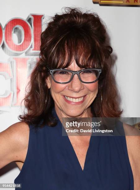 Actress Mindy Sterling attends the Los Angeles premiere of "School of Rock" The Musical at the Pantages Theatre on May 3, 2018 in Hollywood,...