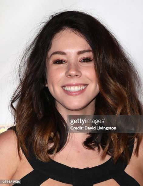 Actress Jillian Rose Reed attends the Los Angeles premiere of "School of Rock" The Musical at the Pantages Theatre on May 3, 2018 in Hollywood,...