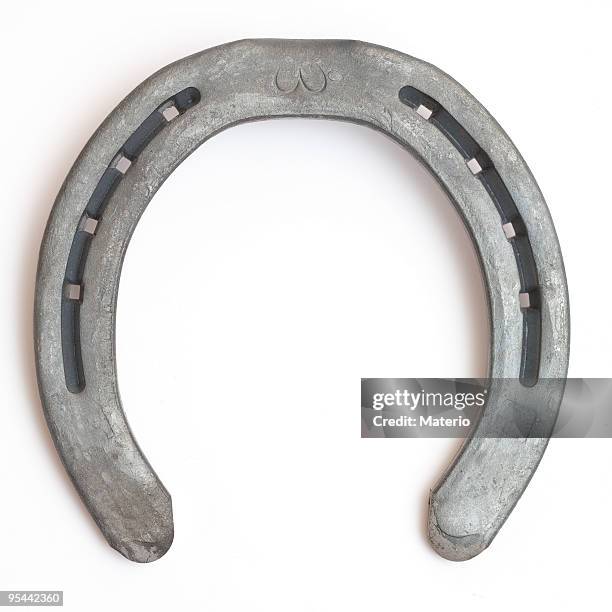 horseshoe - horseshoe stock pictures, royalty-free photos & images