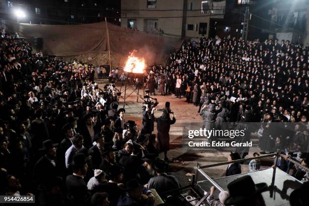 lag baomer celebrated in jerusalem, israel - lag baomer stock pictures, royalty-free photos & images