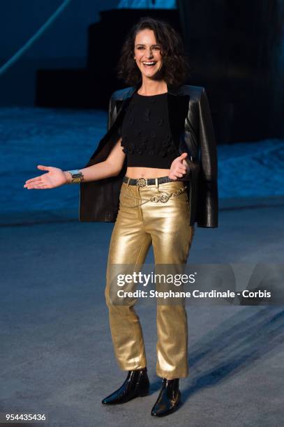 Valentina Belle attends the Chanel Cruise 2018/2019 Collection at Le Grand Palais on May 3, 2018 in Paris, France.