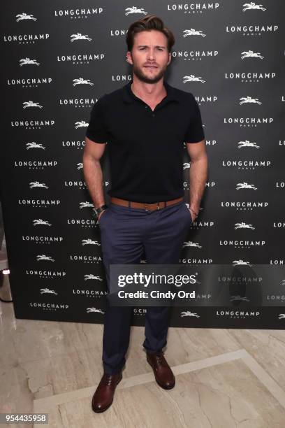 Scott Eastwood attends the opening of Longchamp Fifth Avenue Flagship at Longchamp on May 3, 2018 in New York City.