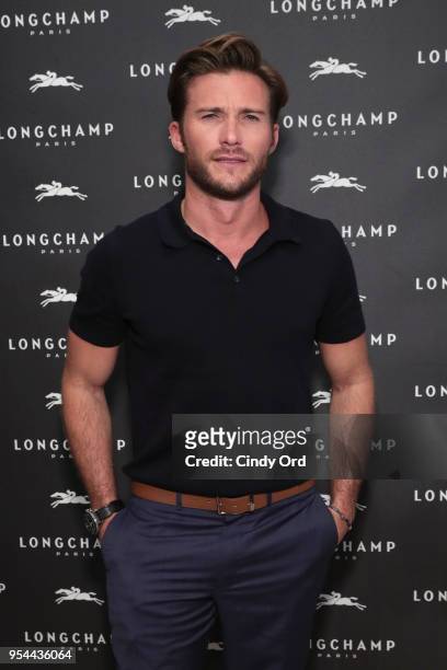 Scott Eastwood attends the opening of Longchamp Fifth Avenue Flagship at Longchamp on May 3, 2018 in New York City.