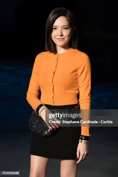 Tiffany Ann Hsu Wei-ning attends the Chanel Cruise 2018/2019 Collection at Le Grand Palais on May 3, 2018 in Paris, France.