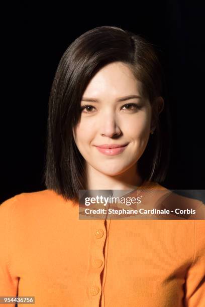 Tiffany Ann Hsu Wei-ning attends the Chanel Cruise 2018/2019 Collection at Le Grand Palais on May 3, 2018 in Paris, France.