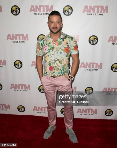 Jai Rodriguez attends the Tyra Banks And Ace King Productions Celebrate The Release Of The "America's Next Top Model" Mobile Game at Avalon on May 3,...