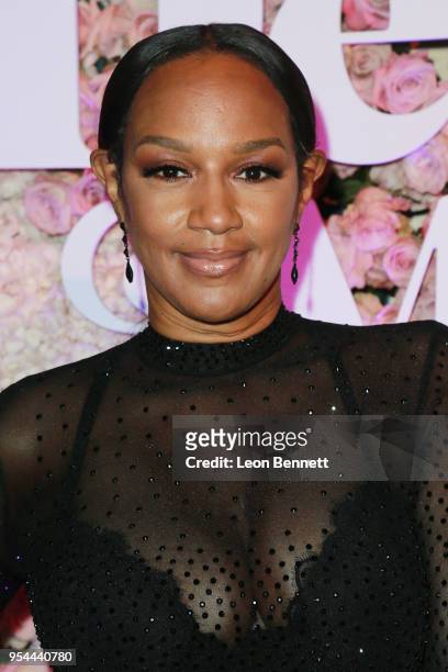 Jackie Christie attends the VH1's 3rd Annual "Dear Mama: A Love Letter To Moms" - Cocktail Reception at The Theatre at Ace Hotel on May 3, 2018 in...
