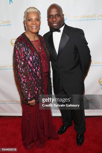 Dionne Warwick and Dave Wooley attend International Center For Missing And Exploited Children 2018 Gala For Child Protection at Gotham Hall on May 3,...