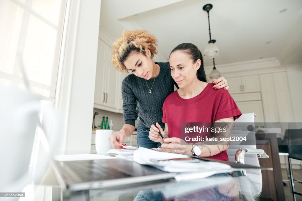 Managing the family's finances