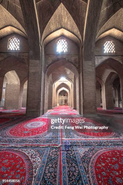 jameh mosque, isfahan, iran - masjid jami isfahan iran stock-fotos und bilder