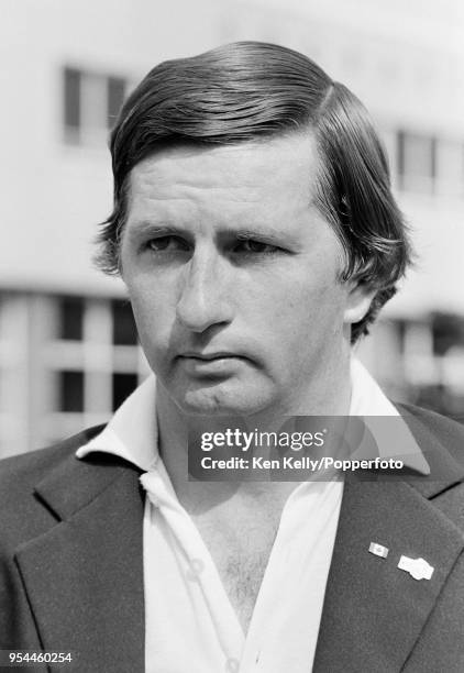 Duncan Fletcher of Zimbabwe during the ICC Trophy tournament, at Edgbaston, Birmingham, circa July 1982. Zimbabwe won the tournament with a 5-wicket...