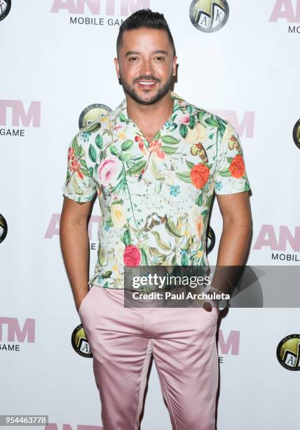 Actor Jai Rodriguez attends the release of the "America's Next Top Model" mobile game at Avalon on May 3, 2018 in Hollywood, California.