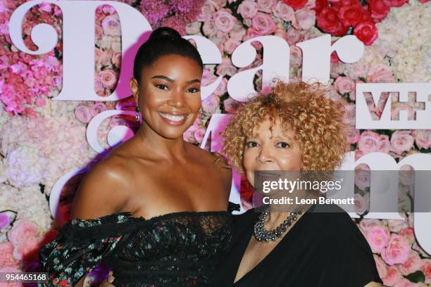 Actress Gabrielle Union and her mom attends the VH1's 3rd Annual "Dear Mama: A Love Letter To Moms" - Cocktail Reception at The Theatre at Ace Hotel...