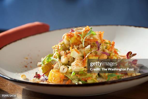 Ensalada Picada at Mi Vida at the DC Wharf photographed in Washington, DC. .