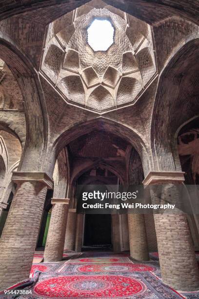 jameh mosque, isfahan, iran - masjid jami isfahan iran stock pictures, royalty-free photos & images