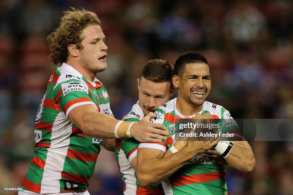 NRL Rd 9 - Knights v Rabbitohs