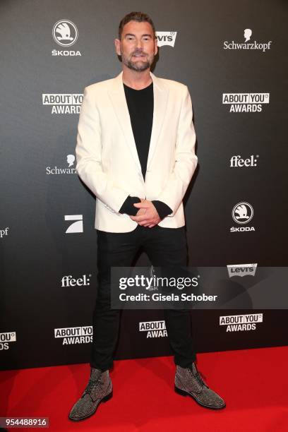 Fashion designer Michael Michalsky during the 2nd ABOUT YOU Awards 2018 at Bavaria Studios on May 3, 2018 in Munich, Germany.