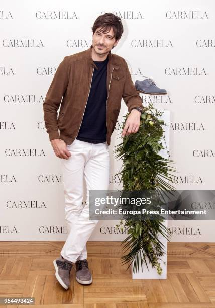 Andres Velencoso presents SS18 Carmela Campaign on May 3, 2018 in Madrid, Spain.