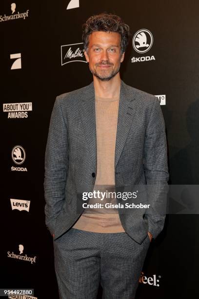 Wayne Carpendale during the 2nd ABOUT YOU Awards 2018 at Bavaria Studios on May 3, 2018 in Munich, Germany.