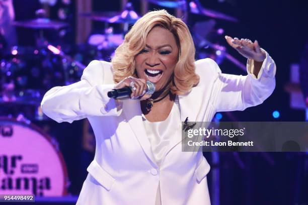 Music artist Patti LaBelle performs during VH1's 3rd Annual "Dear Mama: A Love Letter To Moms" - Inside Show at The Theatre at Ace Hotel on May 3,...