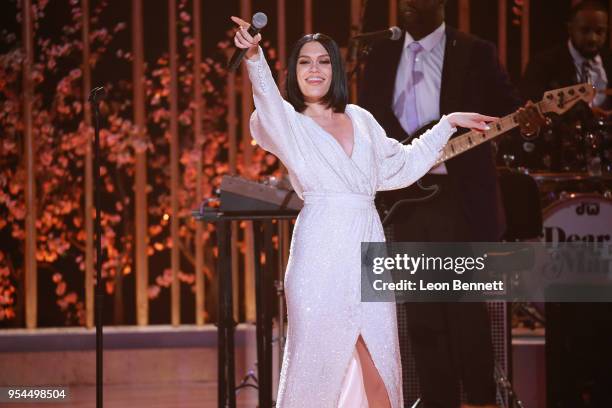 Music artist Jessie J performs onstage during VH1's 3rd Annual "Dear Mama: A Love Letter To Moms" - Inside Show at The Theatre at Ace Hotel on May 3,...