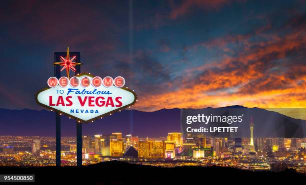 las vegas  - las vegas stock-fotos und bilder