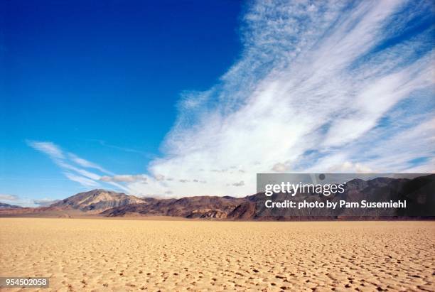 racetrack playa death valley, california - maxim barron stock pictures, royalty-free photos & images