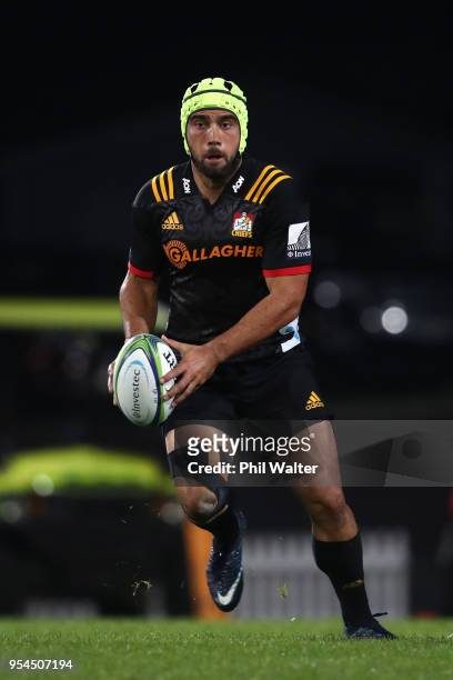 Charlie Ngatai of the Chiefs during the round 12 Super Rugby match between the Chiefs and the Jaguares at Rotorua International Stadium on May 4,...