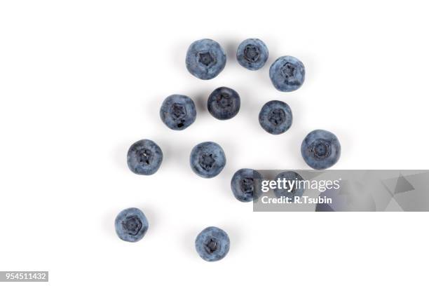 red currant, blackberry berries isolated on a white background - blauwe bosbes stockfoto's en -beelden