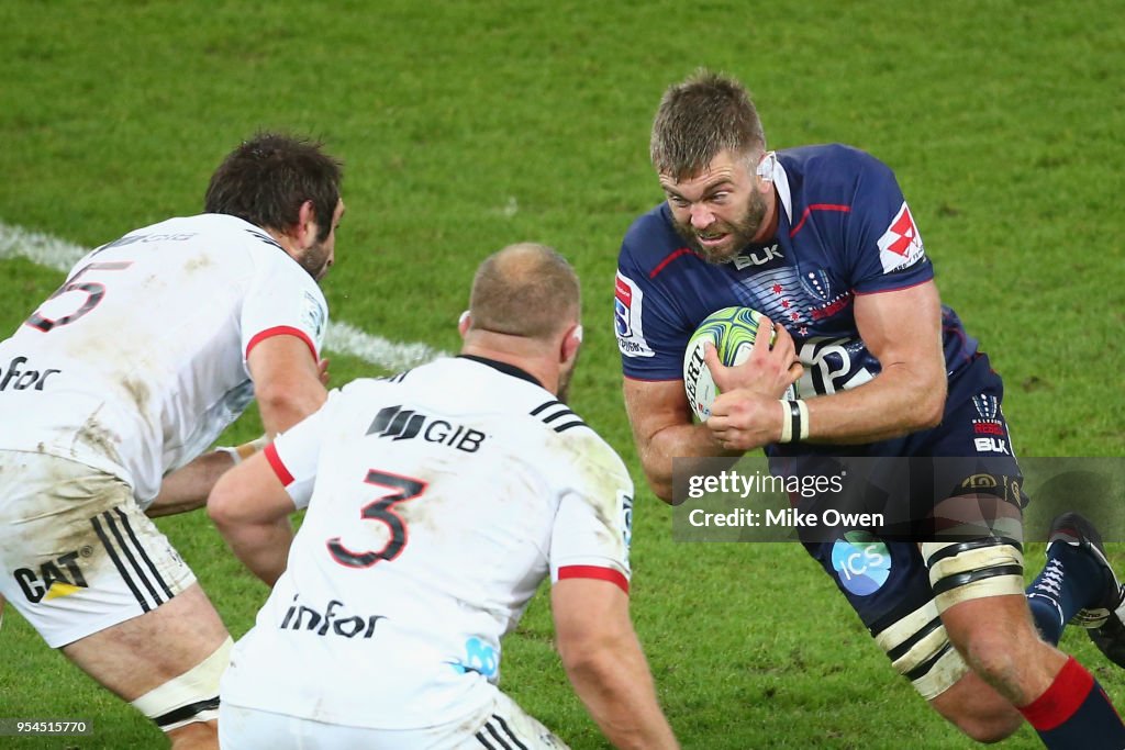Super Rugby Rd 12 - Rebels v Crusaders