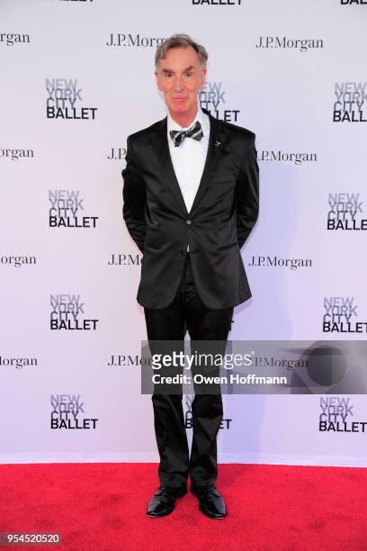 Bill Nye attends New York City Ballet 2018 Spring Gala at David H. Koch Theater, Lincoln Center on May 3, 2018 in New York City.
