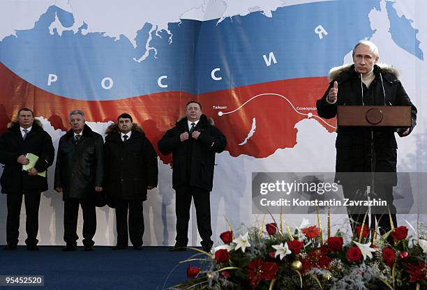 Russian First Deputy Prime Minister Igor Sechin, former Governor of the Khabarovsk region Viktor Ishayev, Transport Minister Igor Levitin,...