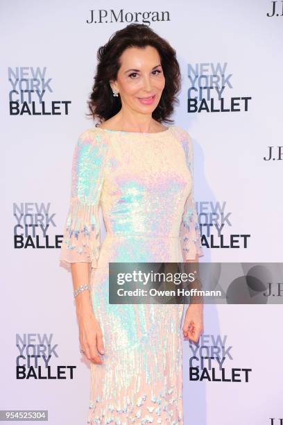 Fe Fendi attends New York City Ballet 2018 Spring Gala at David H. Koch Theater, Lincoln Center on May 3, 2018 in New York City.