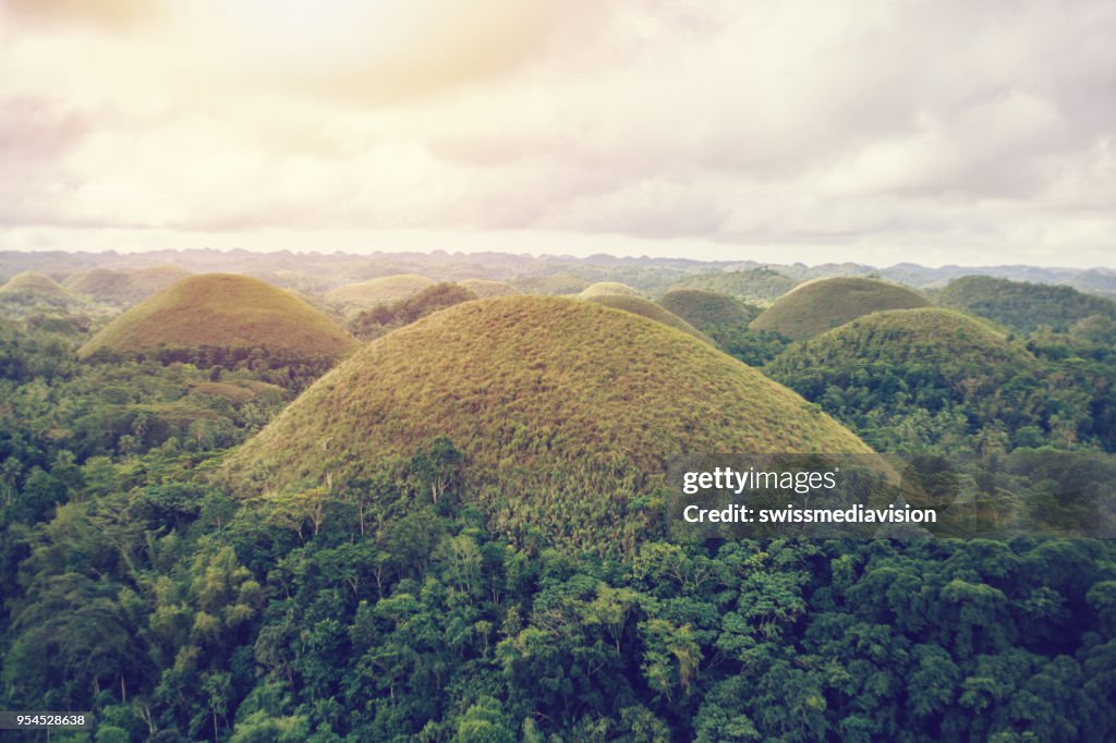 Chocolate Hills of Bohol, Philippines