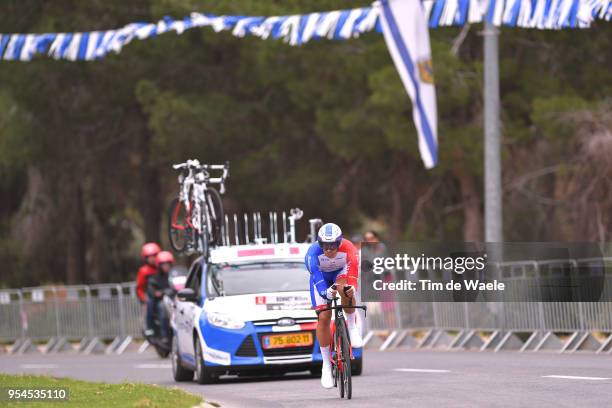 William Bonnet of France and Team Groupama-FDJ / during the 101th Tour of Italy 2018, Stage 1 a 9,7km Individual Time Trial from Jerusalem to...