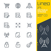 Lineo Editable Stroke - Interface and UI line icons